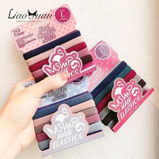 Set Of 5: Plain Hair Tie