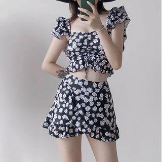 Floral Swim Top / Skirt / Dress / Set