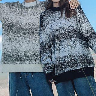 Couple Matching Long-sleeve Patterned Sweater