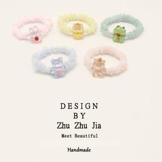 Animal Mesh Hair Tie (various Designs)