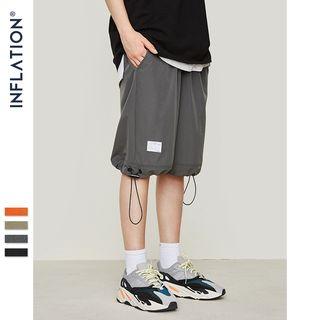 Couple Drawstring-hem Shorts