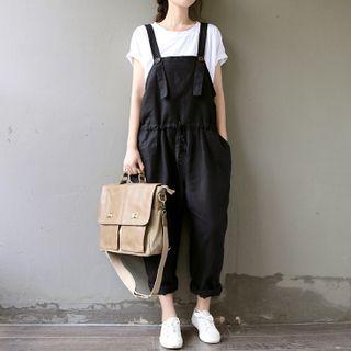Linen Harem Jumper Pants