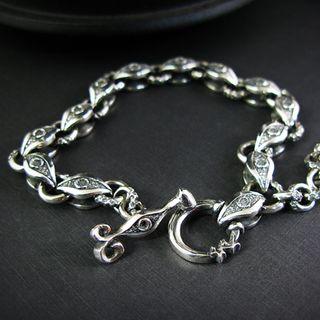 Sterling Silver Toggle Bracelet