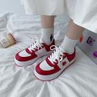 Milk Print Sneakers