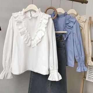 Round Neck Lace Doll Crop Top