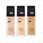 Maybelline - Fit Me Liquid Foundation Dewy + Smooth Spf 23 30ml - 8 Types