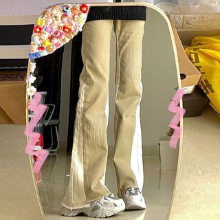 Flared Panel Jeans