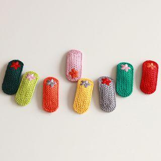 Star Knit Hair Clip