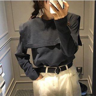 Long-sleeve Top / Straight-cut Pants