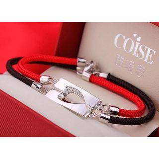 Couple Matching 925 Silver Bracelets