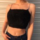Furry Crop Camisole