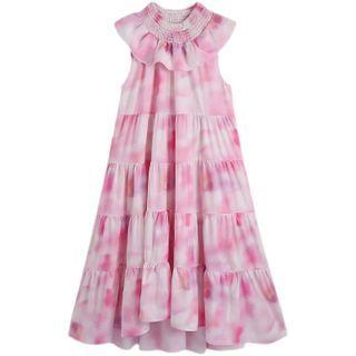 Sleeveless Tie Dye Midi Sundress