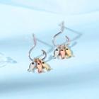 Fish Dangle Earring 1 Pair - As Shown In Figure - One Size