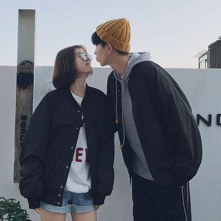 Couple Matching Reversible Bomber Jacket