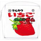 Snacks Pattern Series Pouch (strawberry Gum Pattern) One Size