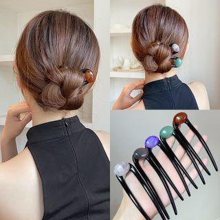 Resin Bead U Shape Hair Stick