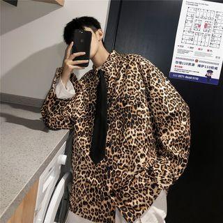 Loose-fit Leopard-print Shirt