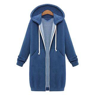 Long Zip Hoodie
