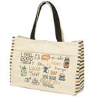 Graffiti Clear Pocket Bag
