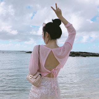 Strap Long-sleeve Top