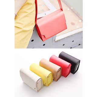 Flap Mini Box Shoulder Bag