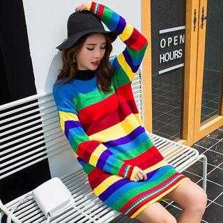 Rainbow Long Sweater