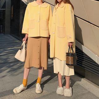 Loose-fit Plain Jacket / Long Loose-fit Plain Coat