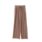 Straight Fit Pants Black - One Size