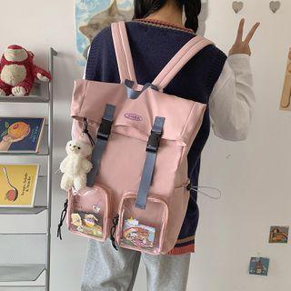Pvc Panel Printed Backpack