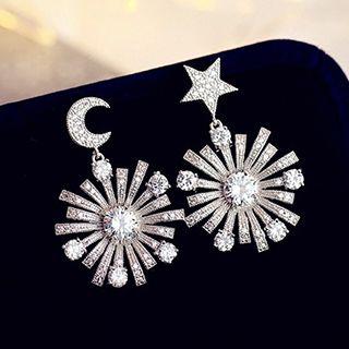 Crescent & Star Non-matching Earrings