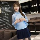 3/4-sleeve Qipao Top