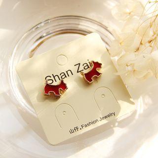 Dog Earring / Clip-on Earring