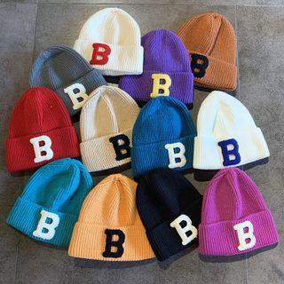 Letter B Knit Beanie