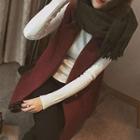Notch Lapel Long Vest