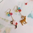 Cartoon Beaded Drop Earring