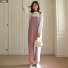 Sleeveless Patch-pocket Jumpsuit
