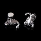 Scorpion Plug Earring Steel - One Size