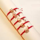 Alloy Animal Red String Bracelet (various Designs)