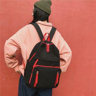 Contrast Line Detail Backpack