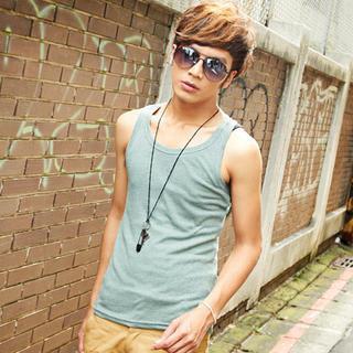 Rib-knit Tank Top