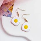 Alloy Fried Egg Dangle Earring