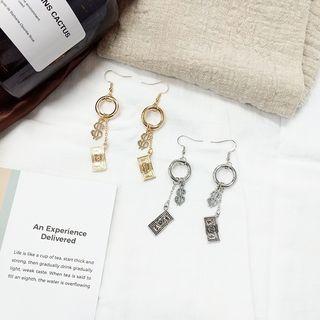 Money Dangle Earring