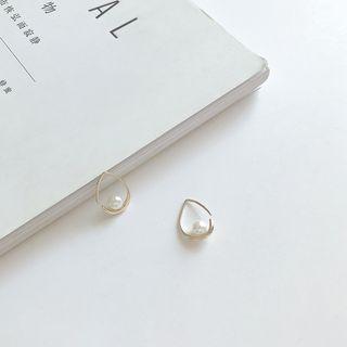 Faux Pearl Drop Earring 1 Pair - Earrings - Faux Pearl - One Size