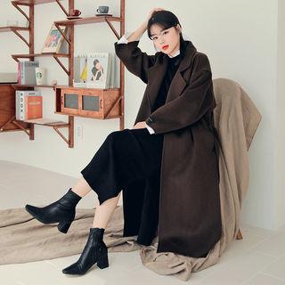Lovb Handmade Woolen Wrap Coat