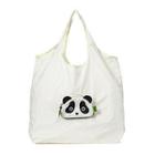 Panda Eco Bag (l) Creamy White - L