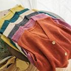Ribbed Buttoned Vest