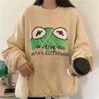 Frog Print Sweatshirt