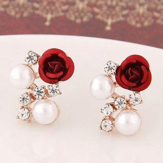 Rose Ear Stud