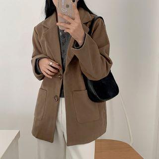 Single-breasted Front Pocket Blazer