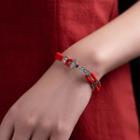 String Bracelet Red - One Size